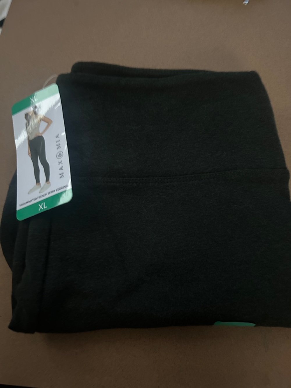 Max & Mia Dark grey High-Waist Leggings (XL)